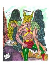 hawkman-rescues-girl